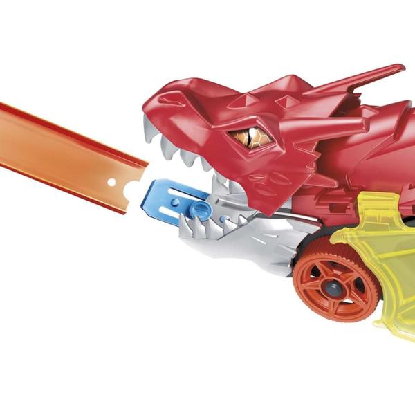 Imagem de Hot Wheels City Lançador Reboque Do Dragão - Mattel Gtk42