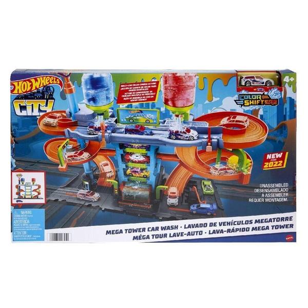 Imagem de Hot Wheels City Mega Tower Car Wash - Mattel