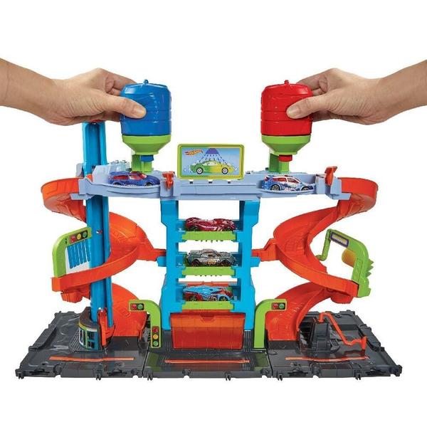 Imagem de Hot Wheels City Mega Tower Car Wash - Mattel