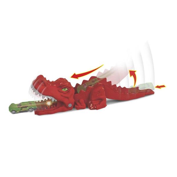 Hot Wheels City Nemesis T-Rex Lançador Dino Launcher - Mattel Imagem de Hot Wheels City Nemesis T-Rex Lançador Dino Launcher - Mattel