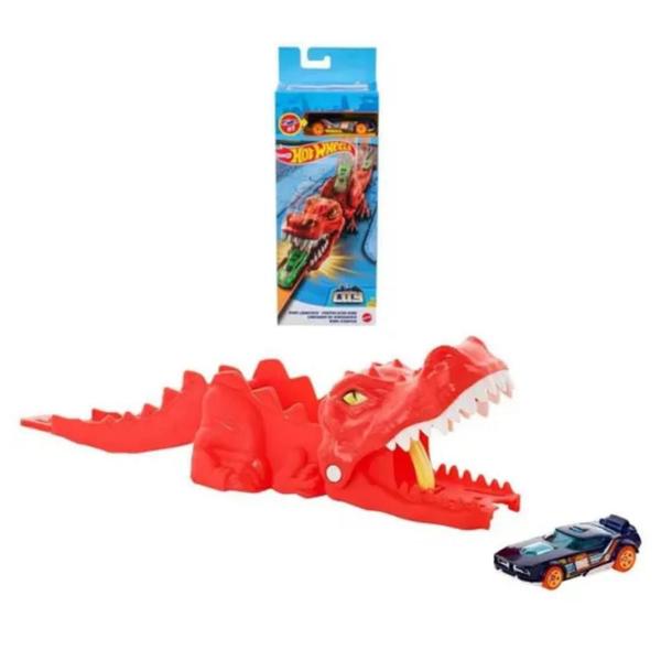 Hot Wheels City Nemesis T-Rex Lançador Dino Launcher - Mattel Imagem de Hot Wheels City Nemesis T-Rex Lançador Dino Launcher - Mattel