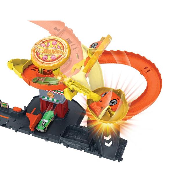 Hot Wheels City Pista Ataque Da Cobra A Pizzaria HNT81 Mattel Imagem de Hot Wheels City Pista Ataque Da Cobra A Pizzaria HNT81 Mattel