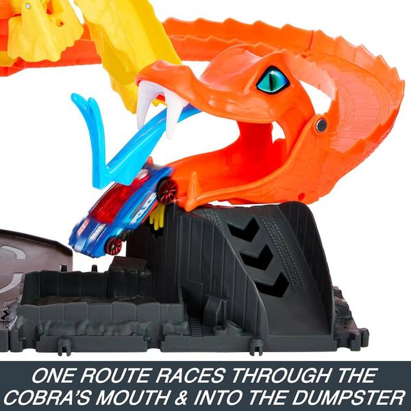 Hot Wheels City Pista Ataque Da Cobra A Pizzaria HNT81 Mattel Imagem de Hot Wheels City Pista Ataque Da Cobra A Pizzaria HNT81 Mattel