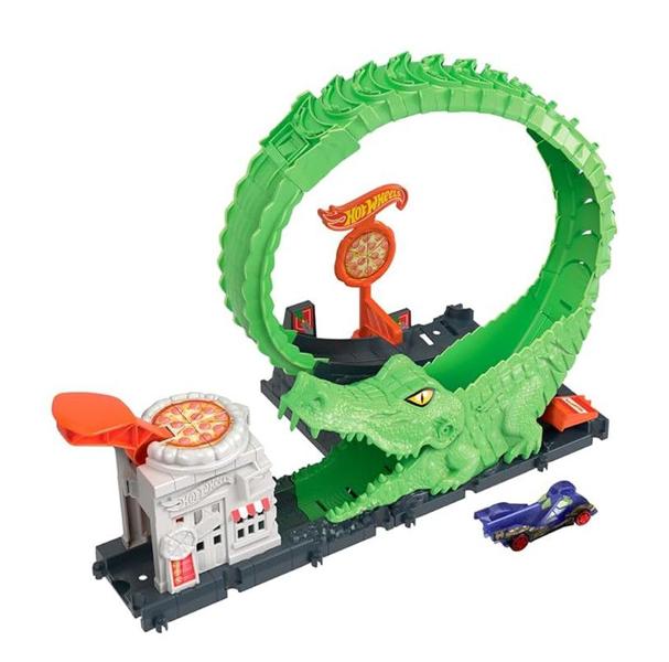 Imagem de Hot Wheels City Pista Ataque Do Crocodilo - Mattel