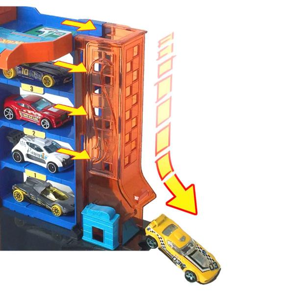 Imagem de Hot Wheels City Pista Garagem Estacionamento + Carrinho