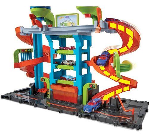 Imagem de Hot Wheels City Playset Lava rápido Mega Torre, Multicolor, HDP05