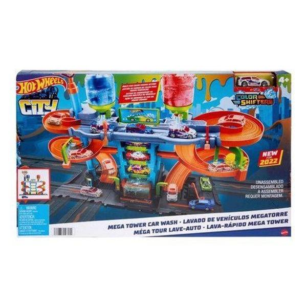 Imagem de Hot Wheels Color Shifters Lava Rápido Mega Tower HDP05 - MATTEL