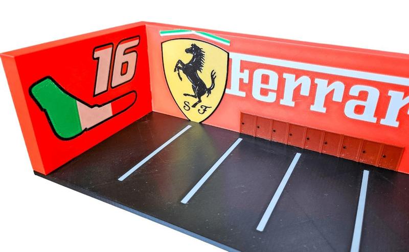 Imagem de Hot Wheels Diorama - Garagem Ferrari