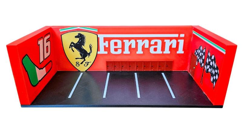 Imagem de Hot Wheels Diorama - Garagem Ferrari