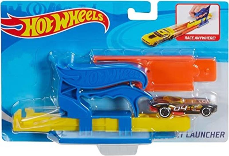 Imagem de Hot Wheels Lançador de Bolso Azul com Carrinho - FTH84