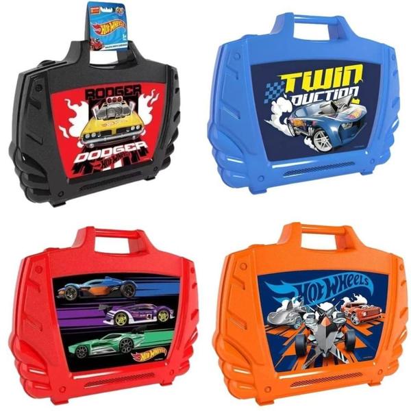 Imagem de Hot Wheels Maleta Porta Carrinhos Sortidas - Mattel