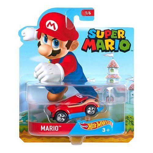 Imagem de Hot Wheels Mario Bros. Mario Car Vehicle