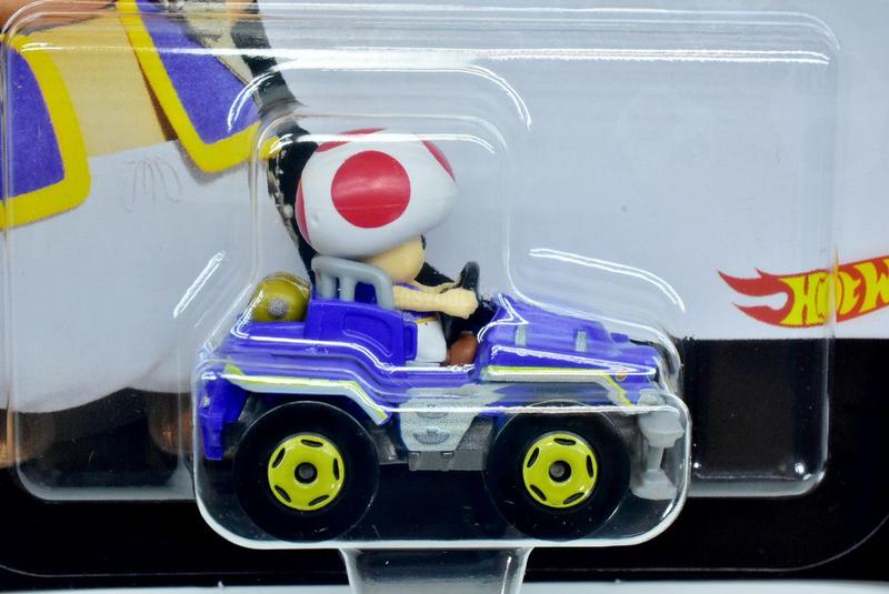 Imagem de Hot wheels mario bross movie kart - toad