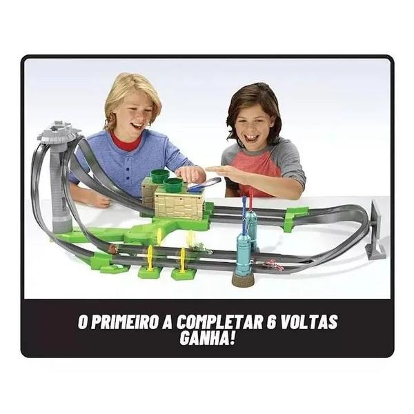 Imagem de Hot Wheels Mario Kart Pista Circuito de Corridas Mattel