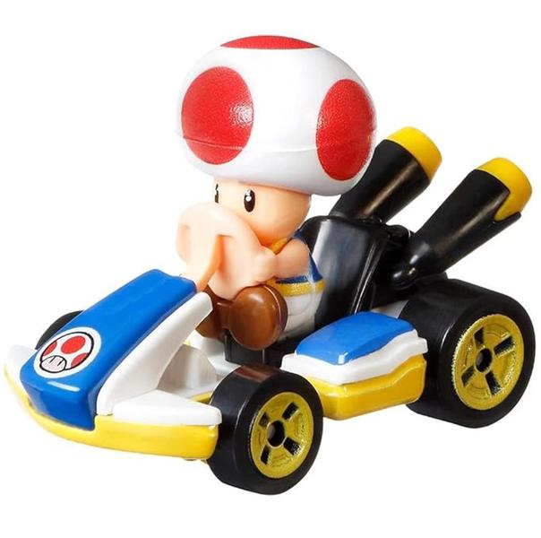 Imagem de Hot Wheels Mario Kart Toad Standard Kart GJH63 - Mattel (41167)