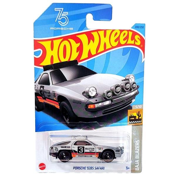 Imagem de Hot Wheels Mattel Baja Blazers Porsche 928S Safari 208/250 (Lote N - 2023)