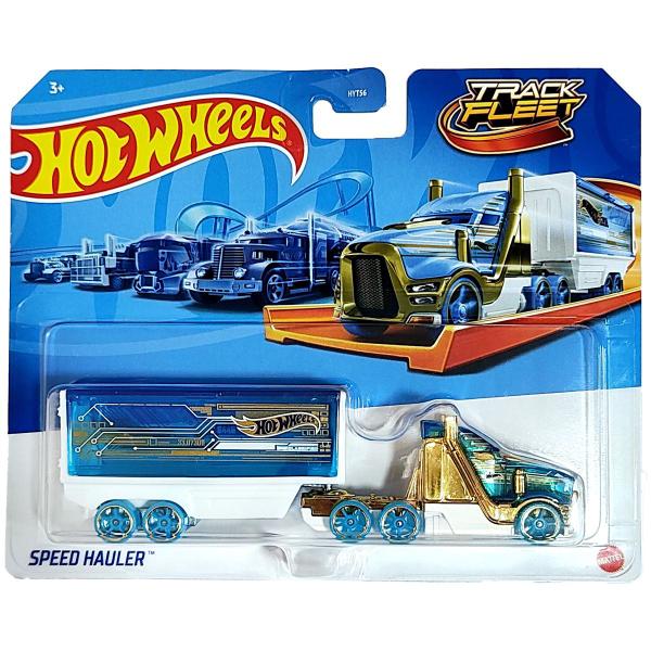 Imagem de Hot Wheels Mattel Caminhão Track Fleet Speed Hauler