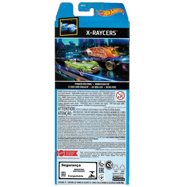 Imagem de Hot Wheels Mattel X-Raycers Com 5 (Modelos Na Descrição)