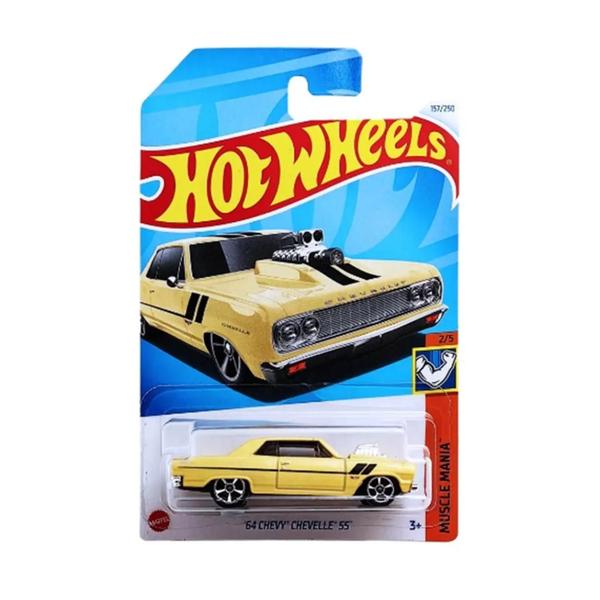 Imagem de Hot Wheels Mini Carro 64 Chevy Chevelle SS Escala 1:64 