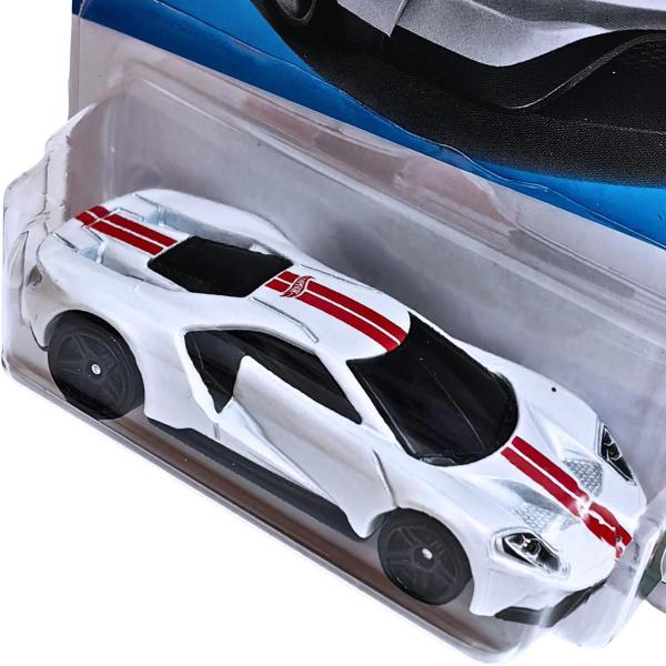 Imagem de Hot Wheels Miniatura Carrinho 17 Ford Gt Exotics Esportivo