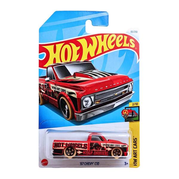 Imagem de Hot Wheels Miniatura Carrinho 67 Chevy Chevrolet C10 Mattel