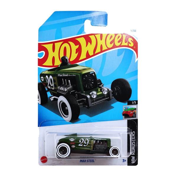 Imagem de Hot Wheels Miniatura Carrinho Max Steel Original Mattel