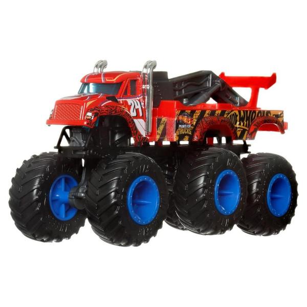 Imagem de Hot Wheels Monster Truck Caminhão Reboque The 909 - Mattel HWN90