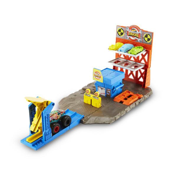 Imagem de Hot Wheels Monster Trucks Estação De Explosão Mattel Hfb12