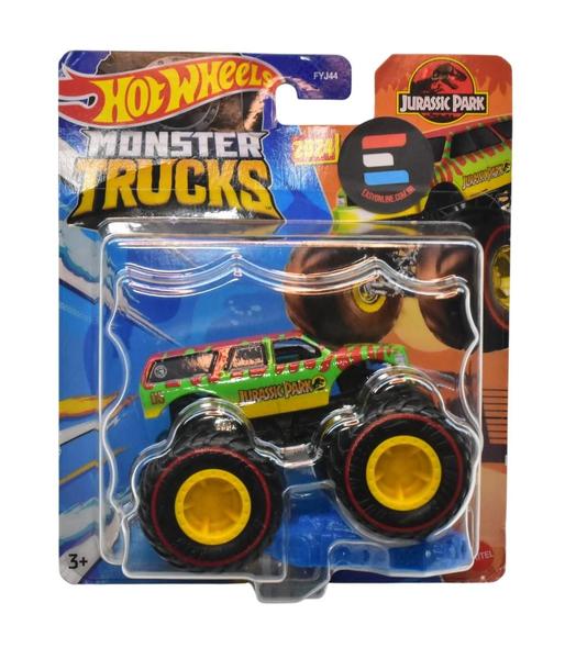 Imagem de Hot wheels monster trucks - jurassic park - treasure hunt!