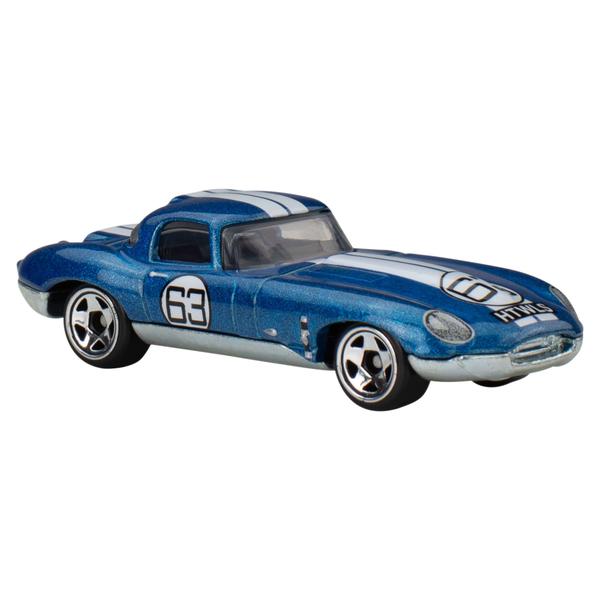 Hot Wheels National Icons - Jaguar Lightweight E-type - Silver
