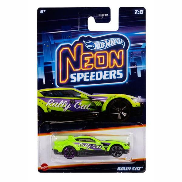 Imagem de Hot wheels - neon speeders  rally cat - 7/8 - hlh79