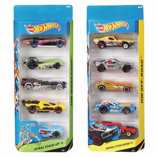 Imagem de Hot Wheels Pack Com 5 Carrinhos Sortidos Mattel