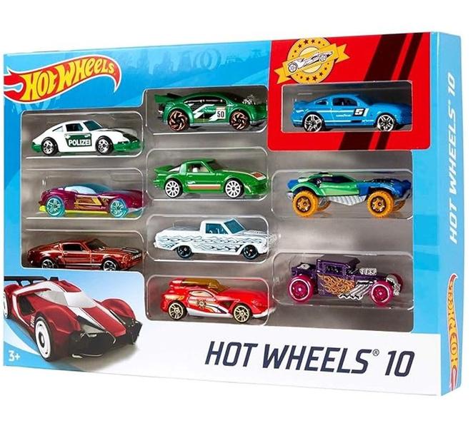 Imagem de Hot Wheels Pacote 10 Carros Sortidos - Mattel