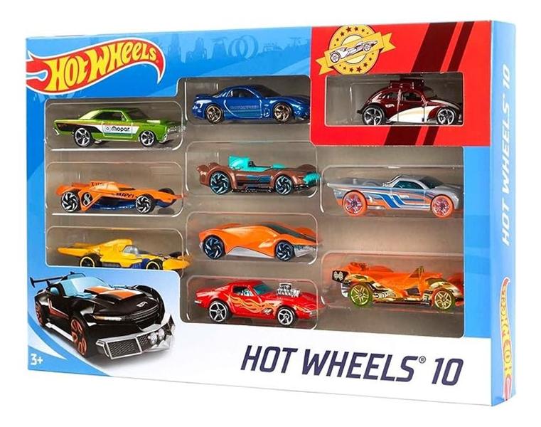 Imagem de Hot Wheels Pacote 10 Carros Sortidos - Mattel