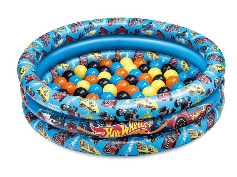 Imagem de Hot Wheels Piscina De Bolinhas Inflavel Com 25 Bolinhas