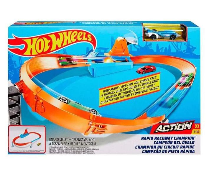 Imagem de Hot wheels pista action pista de campeonato gbf81  mattel