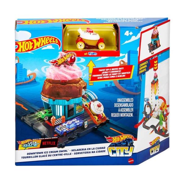 Imagem de Hot Wheels Pista CITY Conjunto Sorveteria