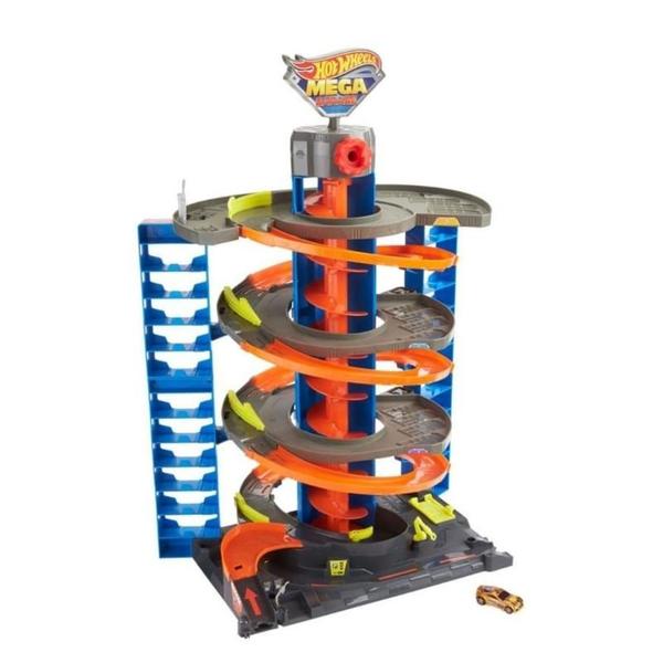 Imagem de Hot Wheels Pista City Mega Garagem Espiral - Mattel