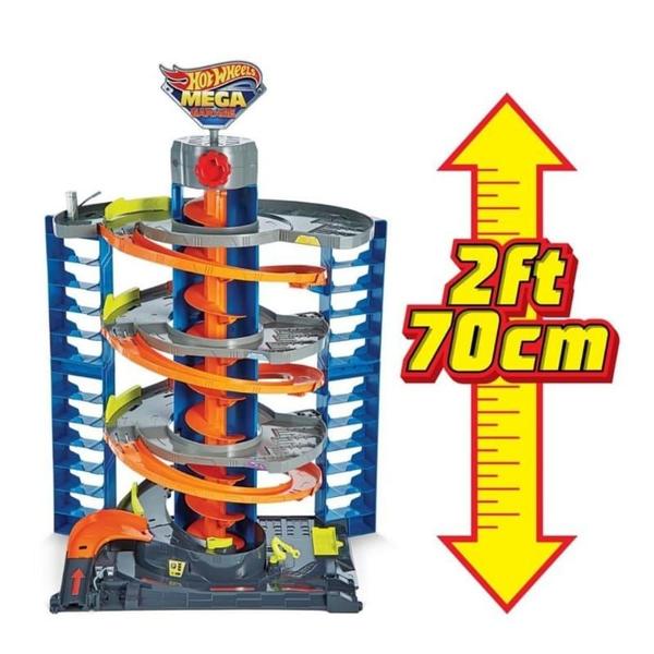 Imagem de Hot Wheels Pista City Mega Garagem Espiral - Mattel