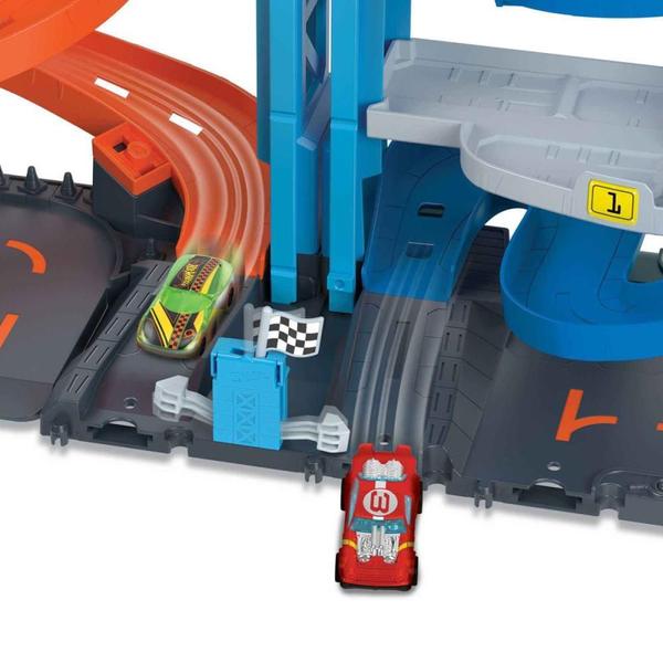 Imagem de Hot Wheels Pista CITY Torre de Corrida Dupla 2 em 1