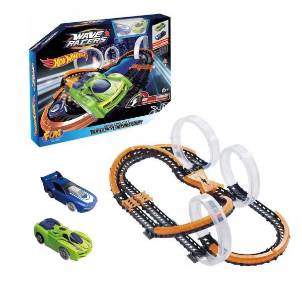 Imagem de Hot Wheels Pista de Percurso Triple Sky Loop 6+ 8599-7 Fun