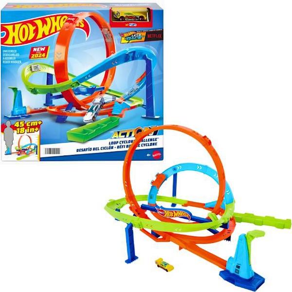 Imagem de Hot Wheels Pista Desafio Extremo Do Ciclone HTK16 Mattel