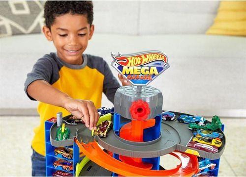 Imagem de Hot Wheels Pista E Acessórios Mega Garagem Espiral Mattel