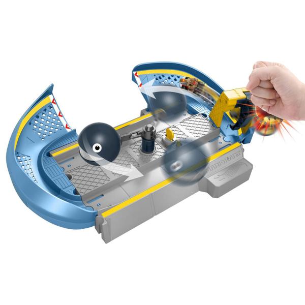 Imagem de Hot Wheels Pista Mario Kart Circuito Chomp - Mattel Gcp26