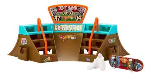 Imagem de Hot Wheels Pista Skate De Dedo Tony Hawk Original Mattel