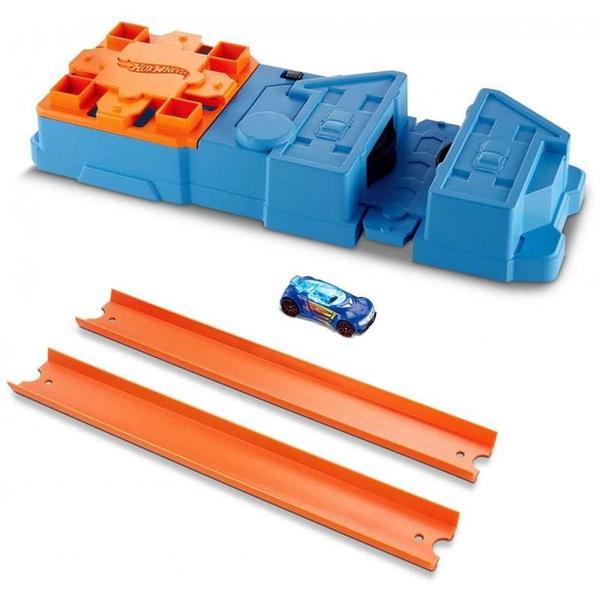 Imagem de Hot wheels pista track builder conjunto de acelerador turbo mattel