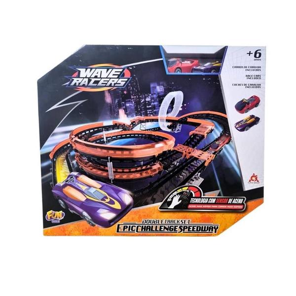 Imagem de Hot Wheels Pista Wave Racers Epic Challenge Fun