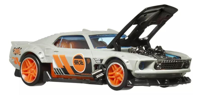 Imagem de Hot wheels - pull-back speeders  - 1969 ford mustang - 1/43