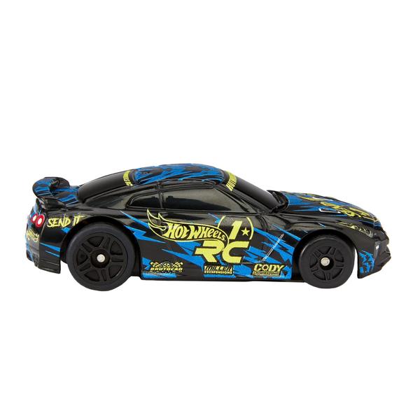 Imagem de Hot Wheels R/C 1:64 Escala 2017 Nissan Gt-R (R35) Veículo de Radio-Controle para Jogo On-Ou Off-Track, Porto de Carga Fácil, Inclui Carro, Controlador e Adaptador para Crianças e Colecionadores