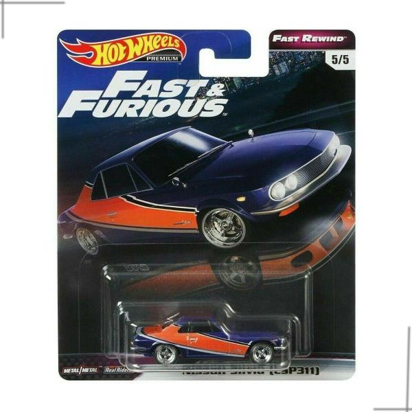 Imagem de Hot Wheels Set 5minis Fast & Furious Velozes Furiosos Rewind